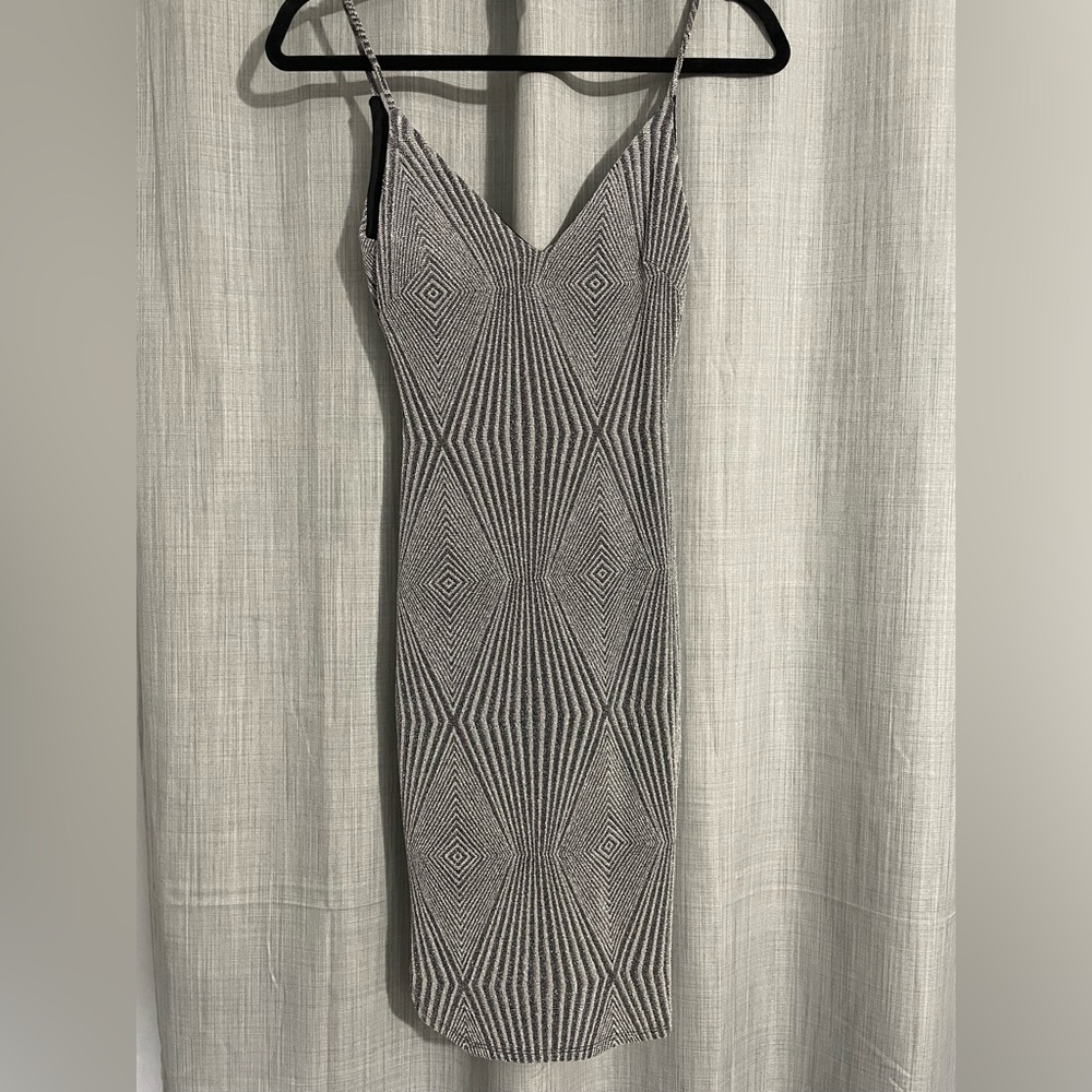 Brand new sparkly silver dress